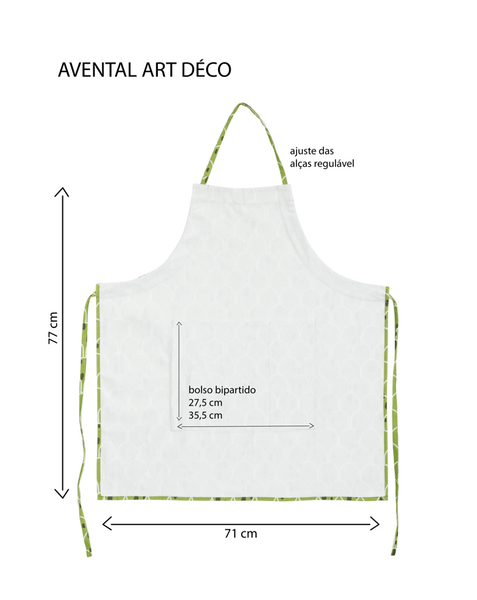 Avental Art Déco